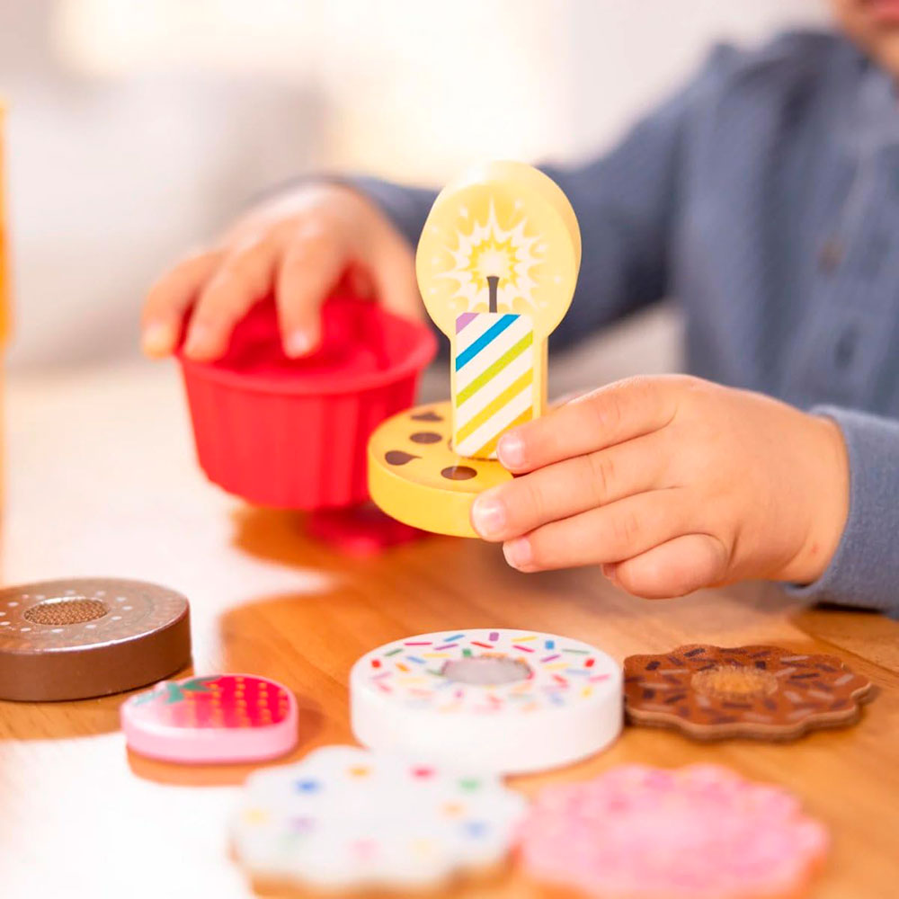 Melissa & Doug Play to Go Cake and Cookies 6075909, sets de juego de rol