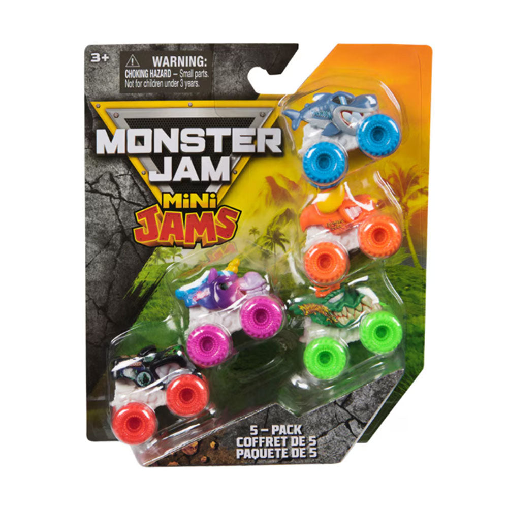 Monster Jam Mini Jams Pack de 5 6074910