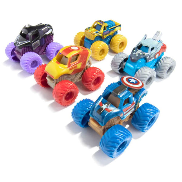 Monster Jam Mini Jams Pack de 5 - Marvel 6074910