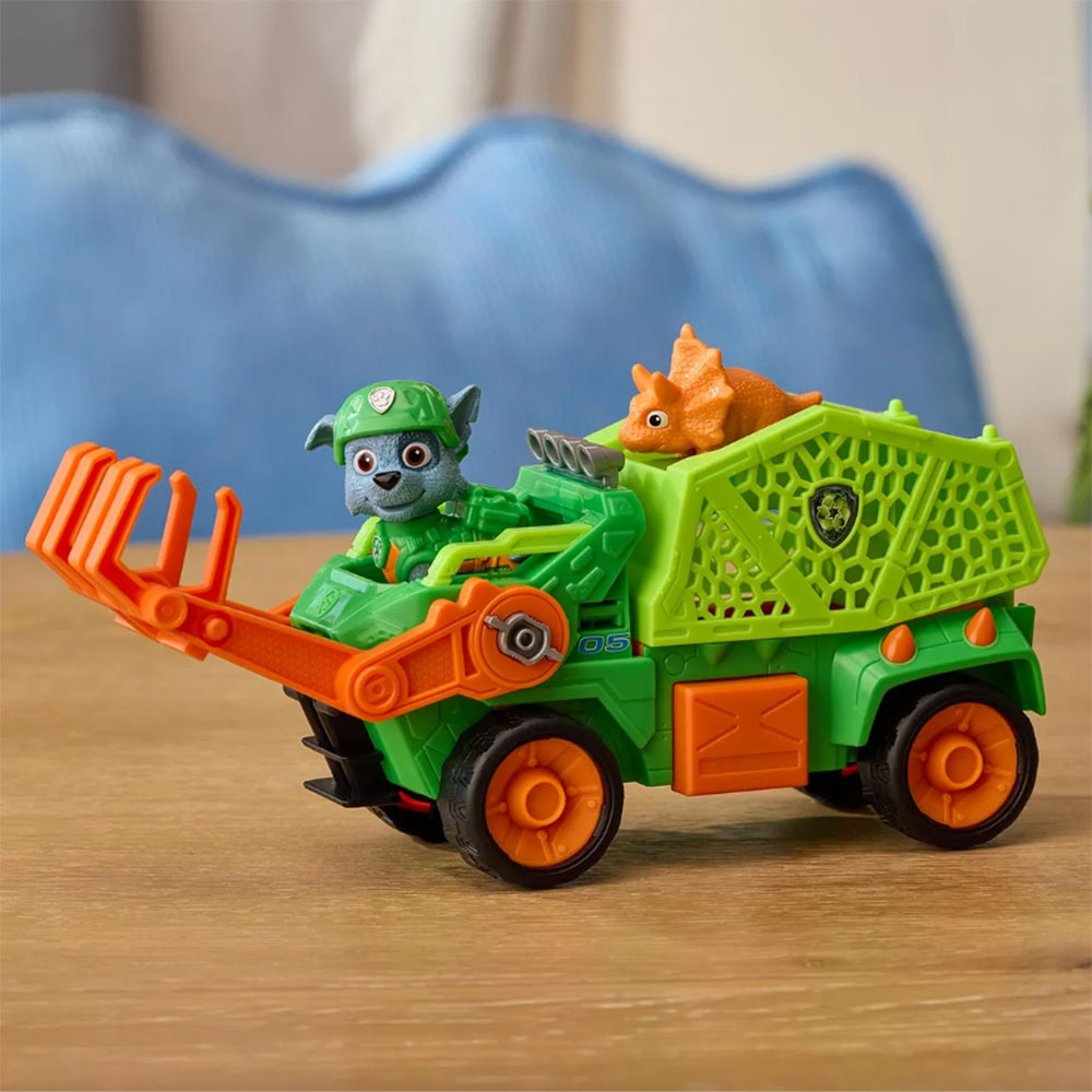 PAW Patrol Dino Movie Línea Dino Rescue - Rocky 6075800, figuras de colección