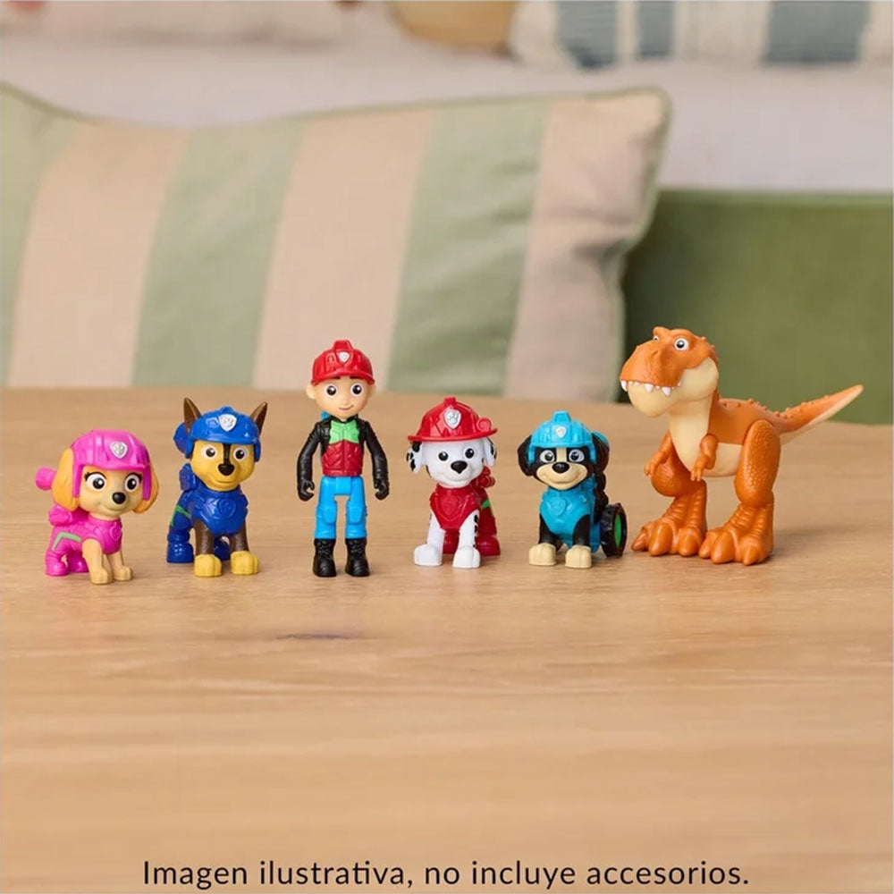 PAW Patrol Dino Movie Set de Figuras Dino Aventuras 6075943, figuras de acción y colección
