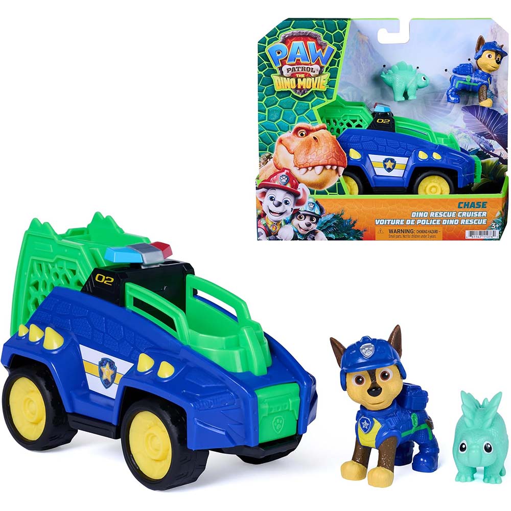 PAW Patrol: The Dino Movie Vehículo de Rescate de Chase con Gancho Lanzador 6076166