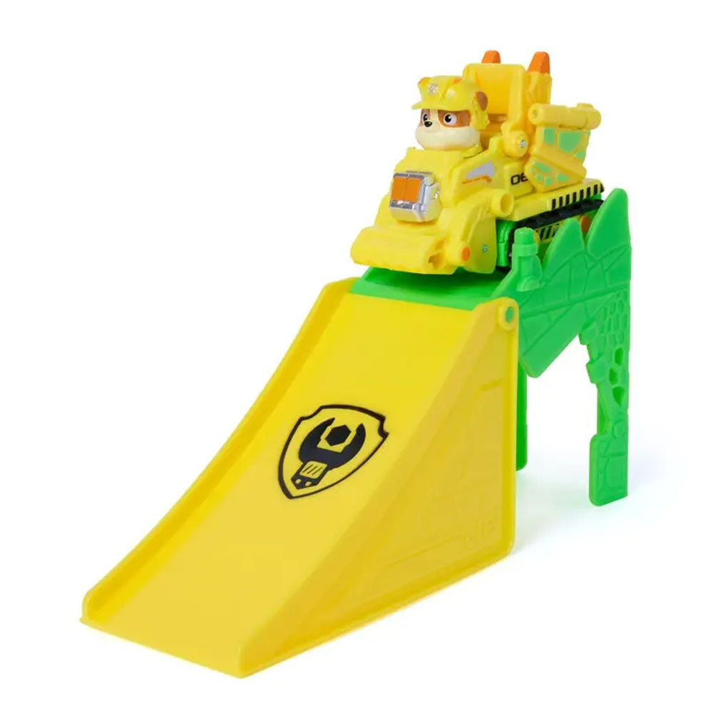 PAW Patrol Dino Movie Vehículo Acrobático - Rubble 6076219, vehículos de juguete