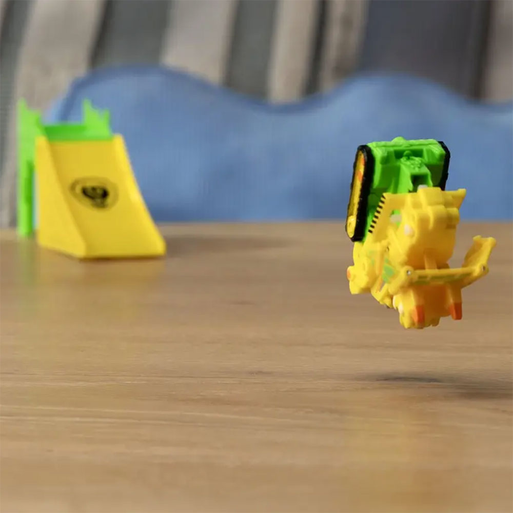 PAW Patrol Dino Movie Vehículo Acrobático - Rubble 6076219, vehículos de juguete