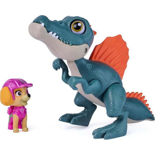 PAW Patrol: The Dino Movie – Espinosaurio con Sonidos y Figura de Skye 6076337