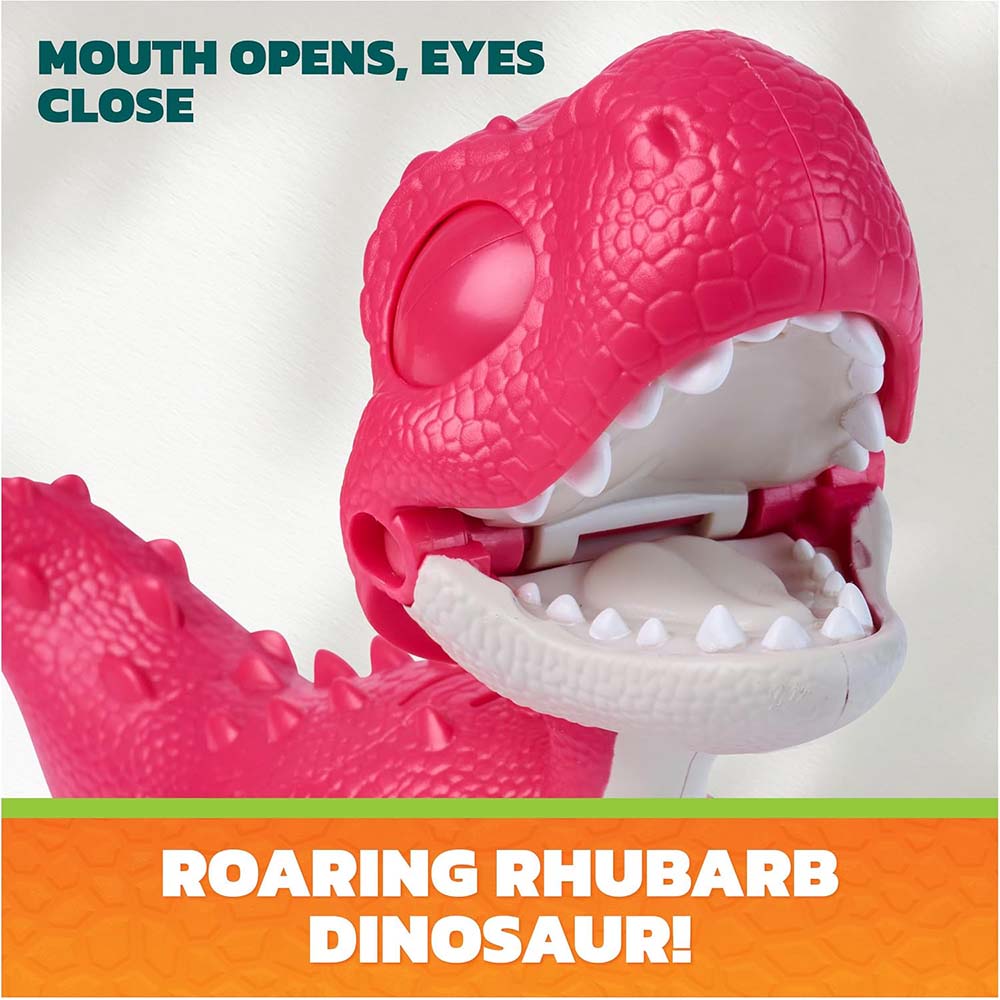 PAW Patrol: The Dino Movie Marshall & Rhubarb Dinosaurio Interactivo con Sonidos 6076337, figuras de colección