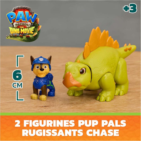 PAW Patrol: The Dino Movie Chase & Stegosaurus Interactivo con Sonidos 6076337