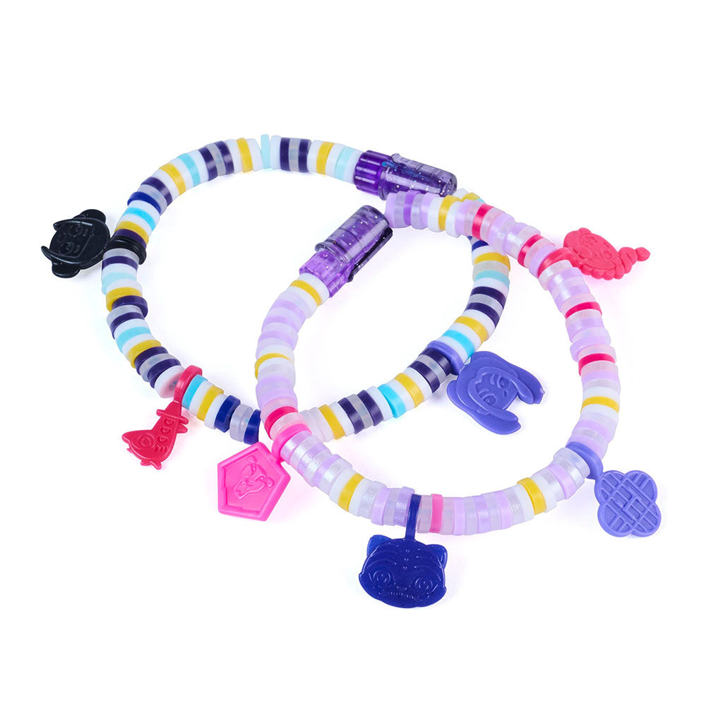 Cool Maker Stack’d Heishi K-Pop Demon Hunters: Kit para Crear Hasta 15 Pulseras con Cuentas y Dijes - Edad 7+