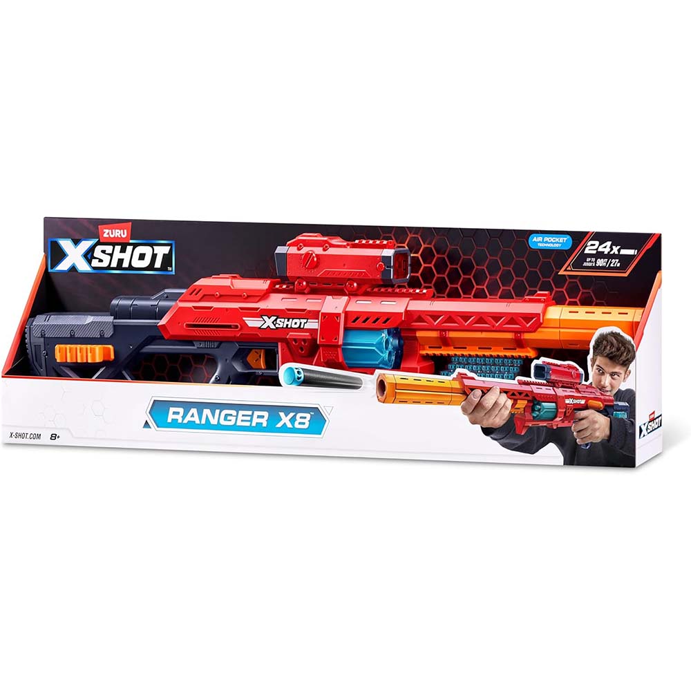 Zuru X-Shot Excel Ranger X8 36674, lanzadores de juguete