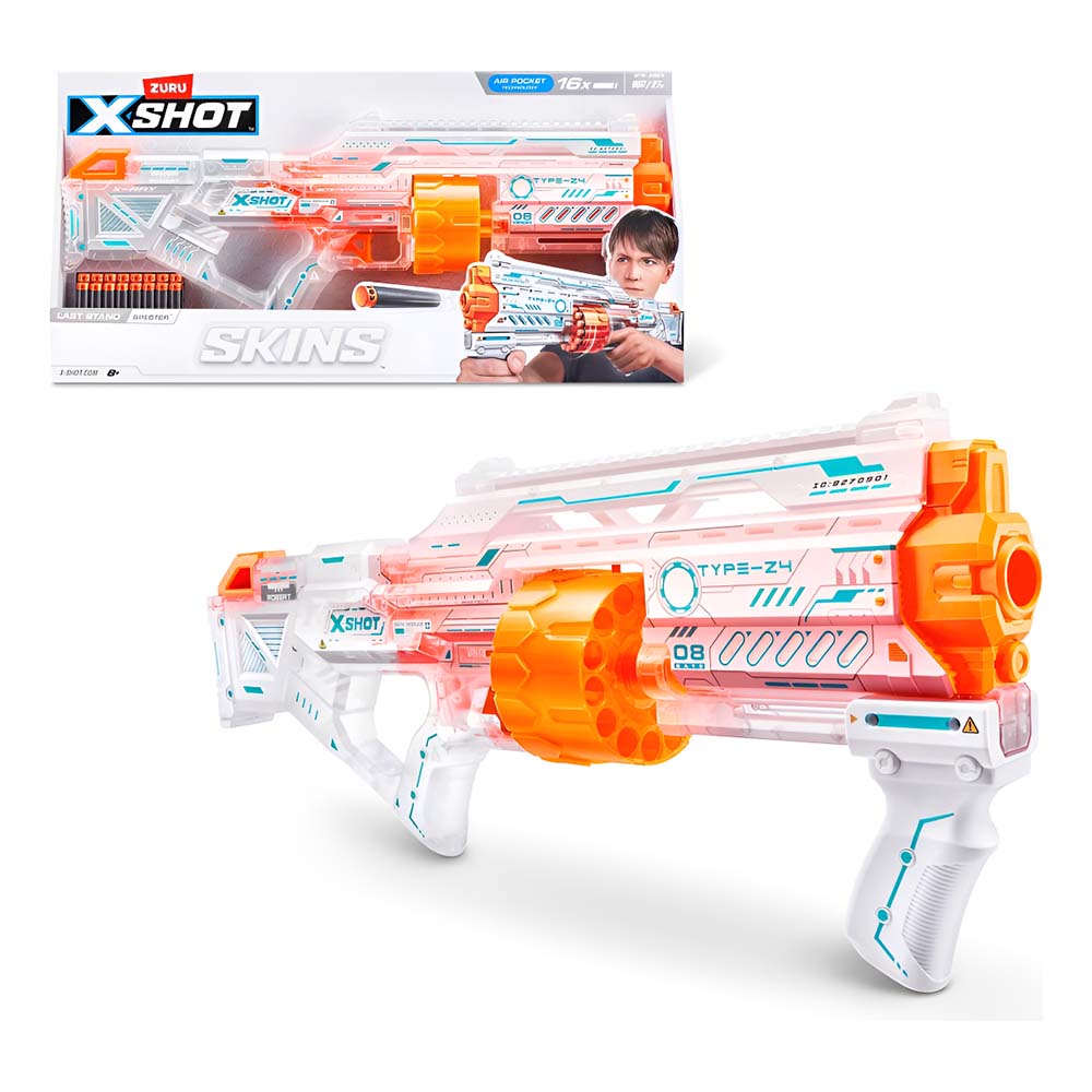 Zuru X-Shot Lanzador Skins Last Stand Ghost 36518