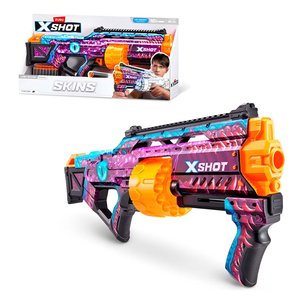 Zuru X-Shot Lanzador Skins Last Stand Enigma 36518