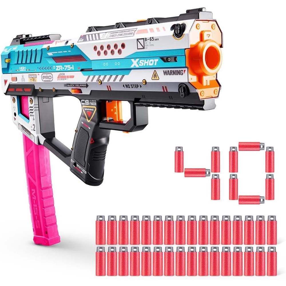 Zuru X-Shot Skins Pro Series Fury X, lanzadores de juguete