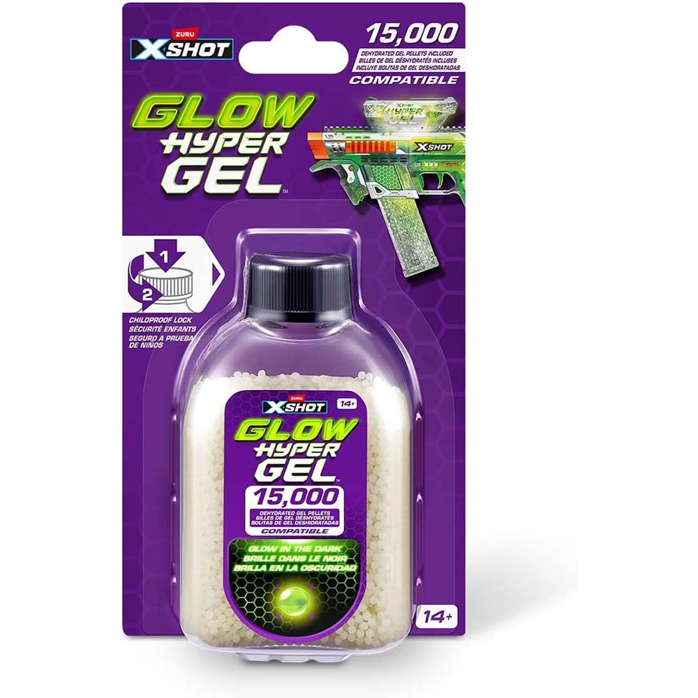 Zuru X-Shot Refill De Gel Hyper Gel Glow