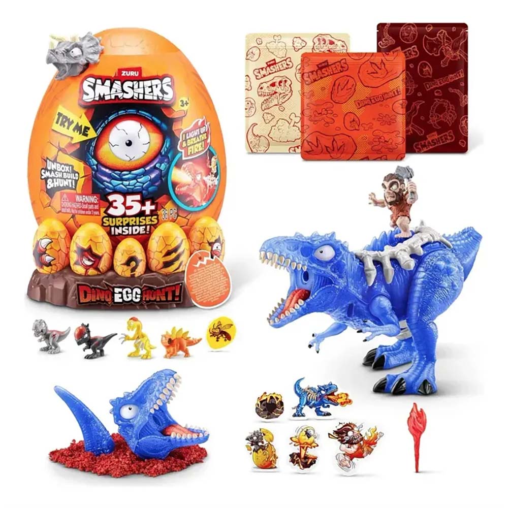 Smashers Dino Egg Hunt Dorado, coleccionables sorpresa
