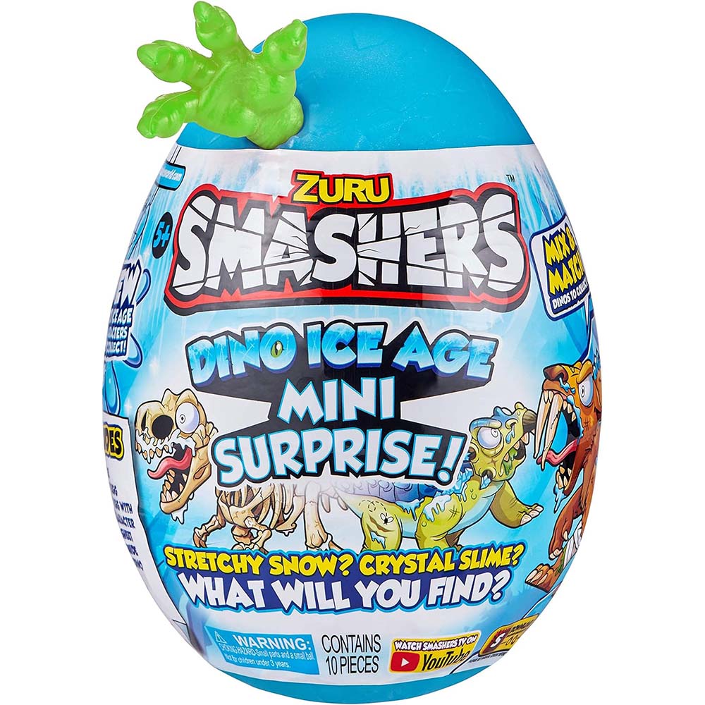 Smashers Dino Ice Age Verde