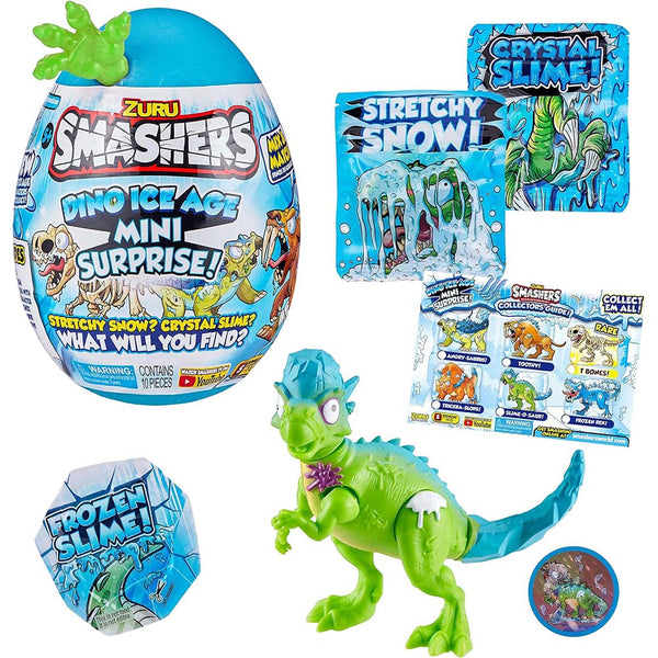 Smashers Dino Ice Age Verde