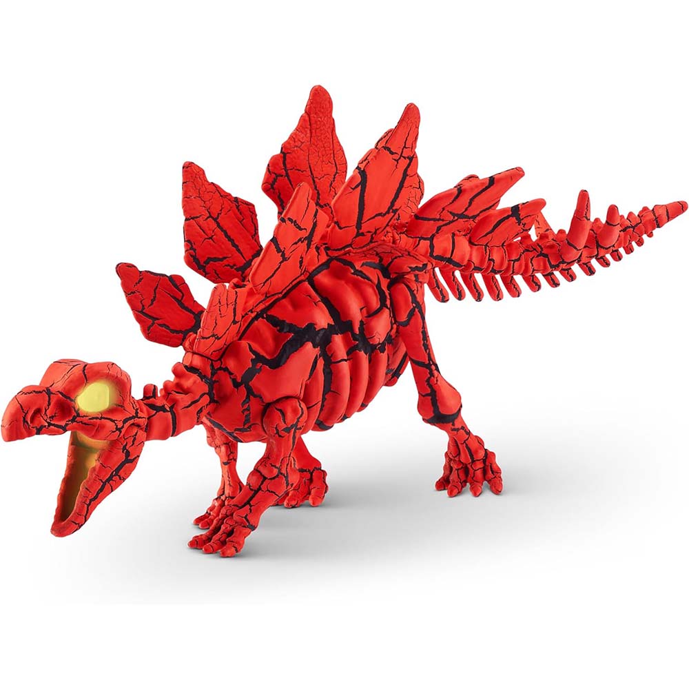 Robo Alive Volcano Dino Fossil – Fouille Et Découvre Ton Squelette De Dinosaure (Triceratops) Avec Lumières Et Sons – Dès 3 Ans