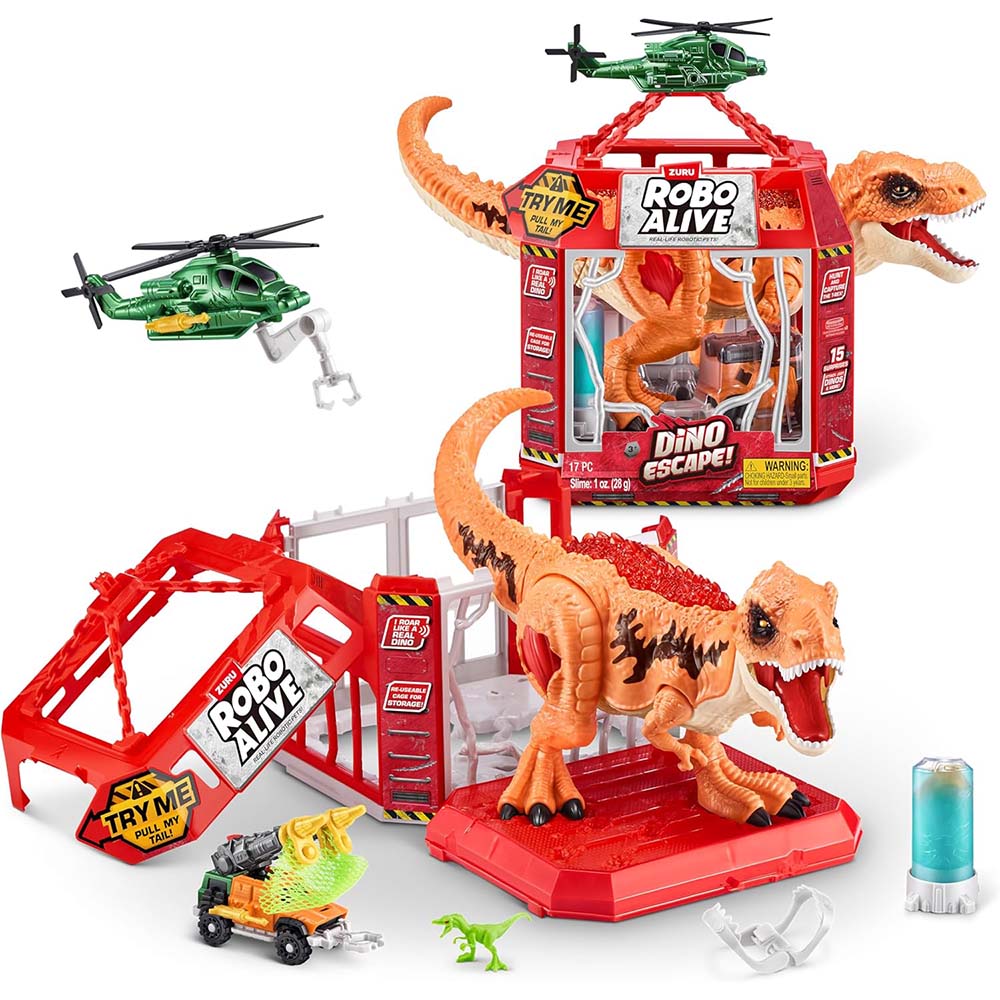 Robo Alive Dino Escape, figuras de colección
