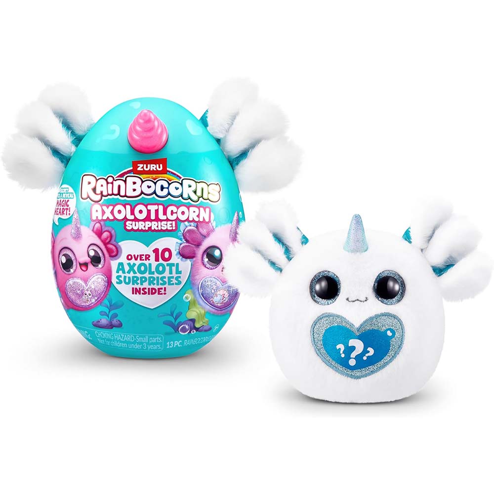 Rainbocorns Sparkle Heart Surprise Axolotlcorn Series 1 (White Axolotl) 92120TQ1