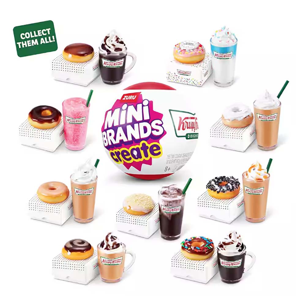 Mini Brands Krispy Kreme, coleccionables sorpresa