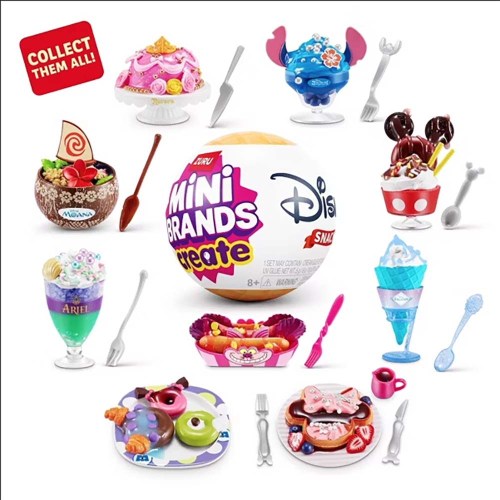 Mini Brands Disney Snacks, coleccionables sorpresa