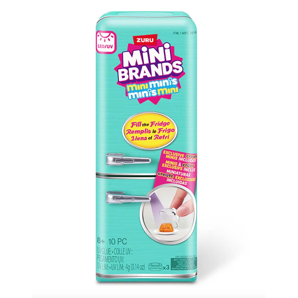 Mini Brands Fill The Fridge Playset