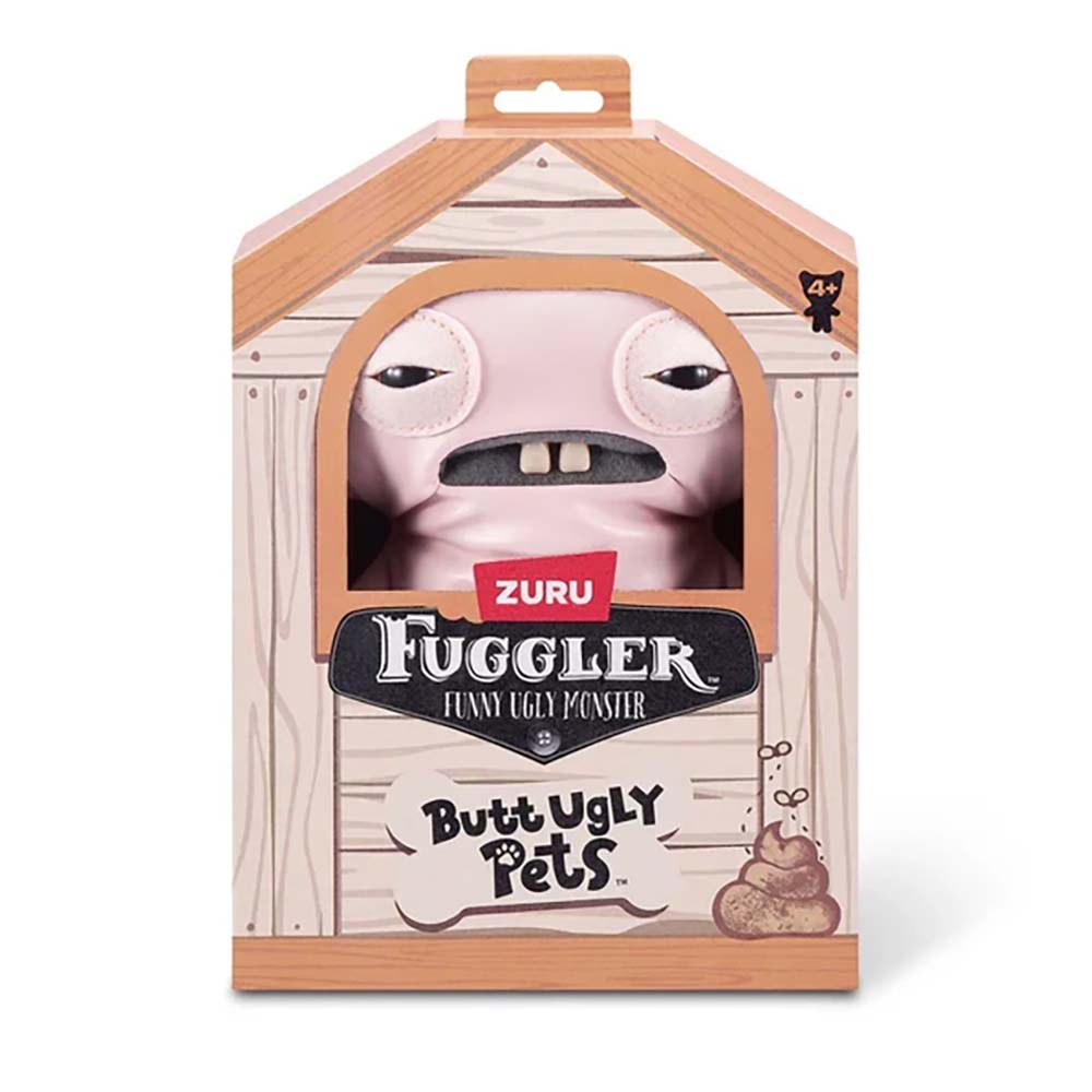 Fuggler Butt Ugly Pets Uncladimir Tootin - Rata Sin Pelo, peluches