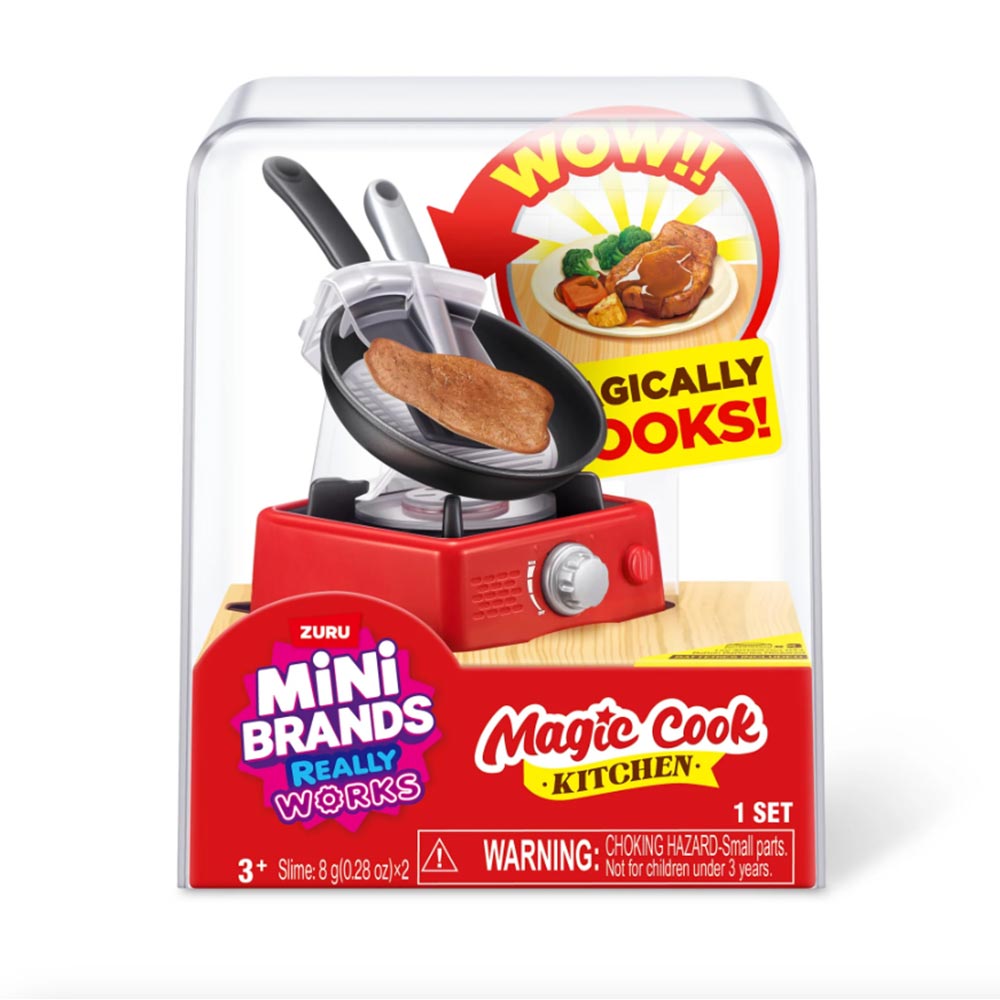 S001 Mini Brands Magic Cook Kitchen Series 1 Sartén 77789UQ1, coleccionables sorpresa