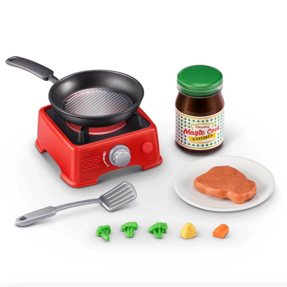 S001 Mini Brands Magic Cook Kitchen Series 1 Sartén 77789UQ1, coleccionables sorpresa