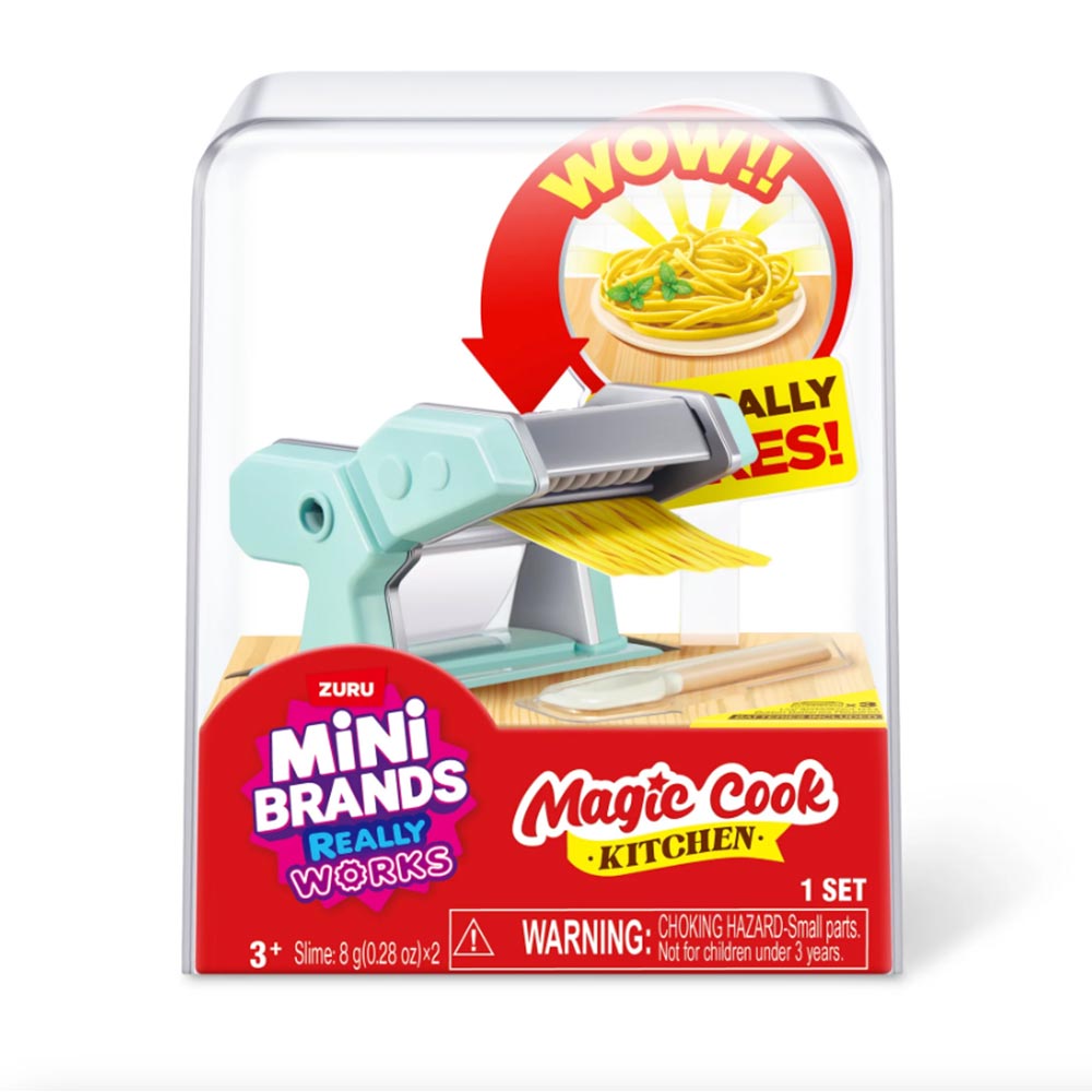 S001 Mini Brands Magic Cook Kitchen Series 1 Maquina Verde P/Pasta 77789UQ1