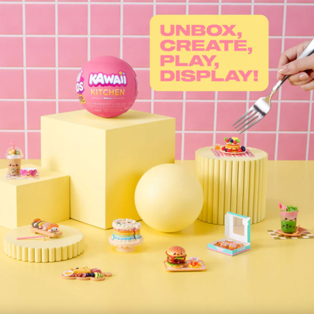 ZURU Mini Brands Create Kawaii Kitchen Capsule Series 1, coleccionables sorpresa