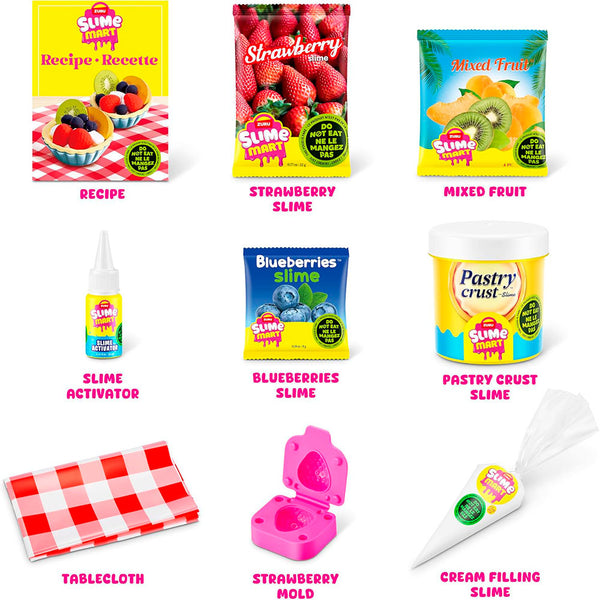 ZURU Slime Mart – Slime Kit - Tarta de Fruta