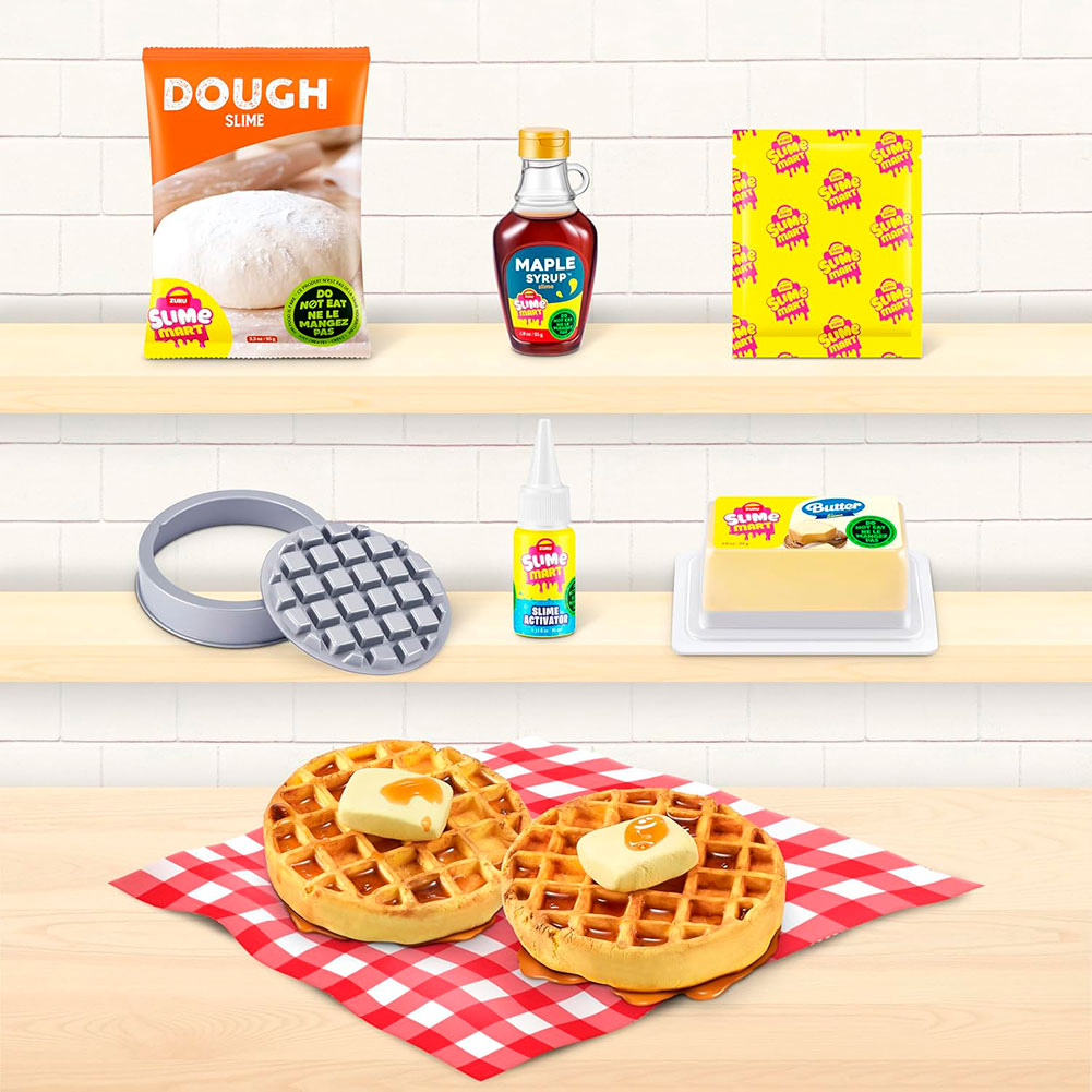 ZURU Slime Mart – Slime Kit - Waffles, masas y slime