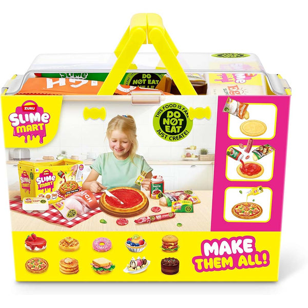 ZURU Slime Mart Kit de Pizza – Set de Slime para Crear Pizzas en Miniatura