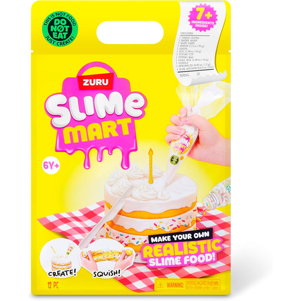 Slime Mart Serie 2 – Bolsa Pequeña de la Compra - Pastel de cumpleaños