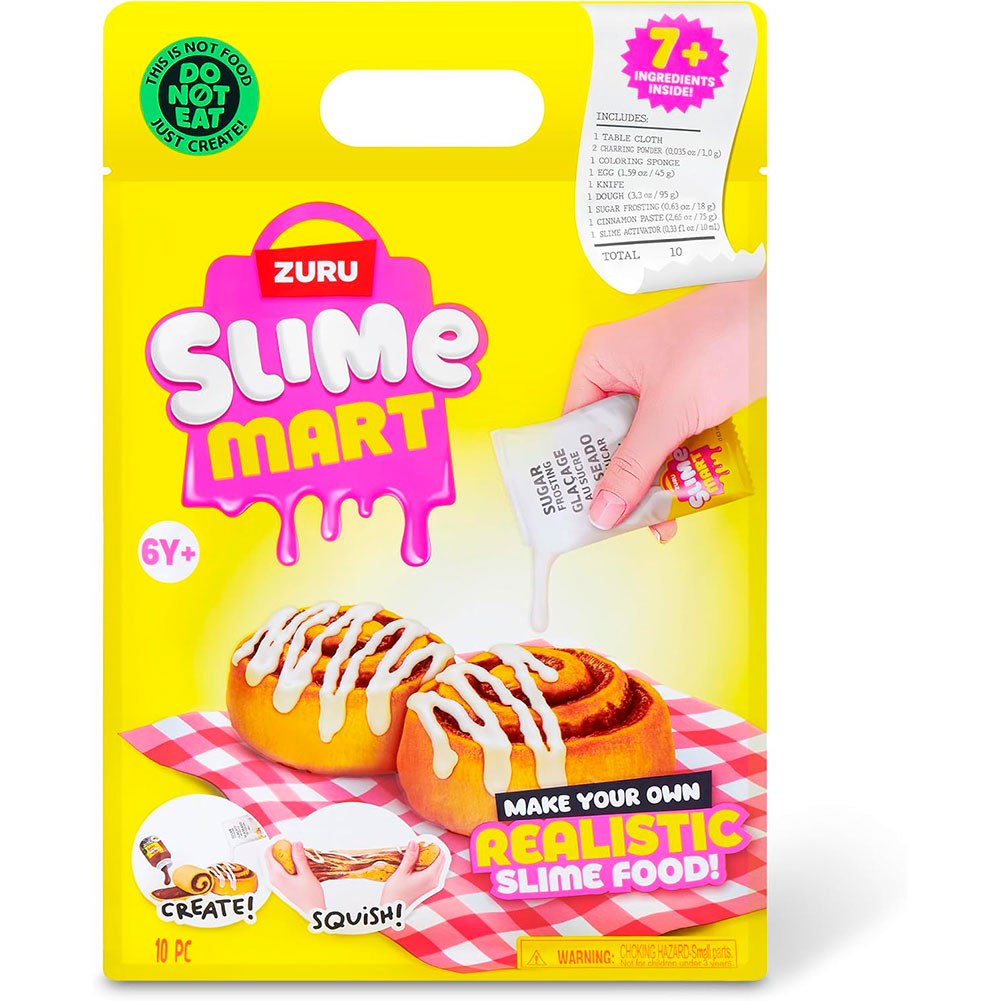 Slime Mart Serie 2 – Bolsa Pequeña de la Compra - Rollos de Canela