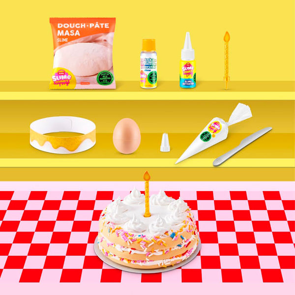 Slime Mart Serie 2 – Bolsa Pequeña de la Compra - Pastel de cumpleaños
