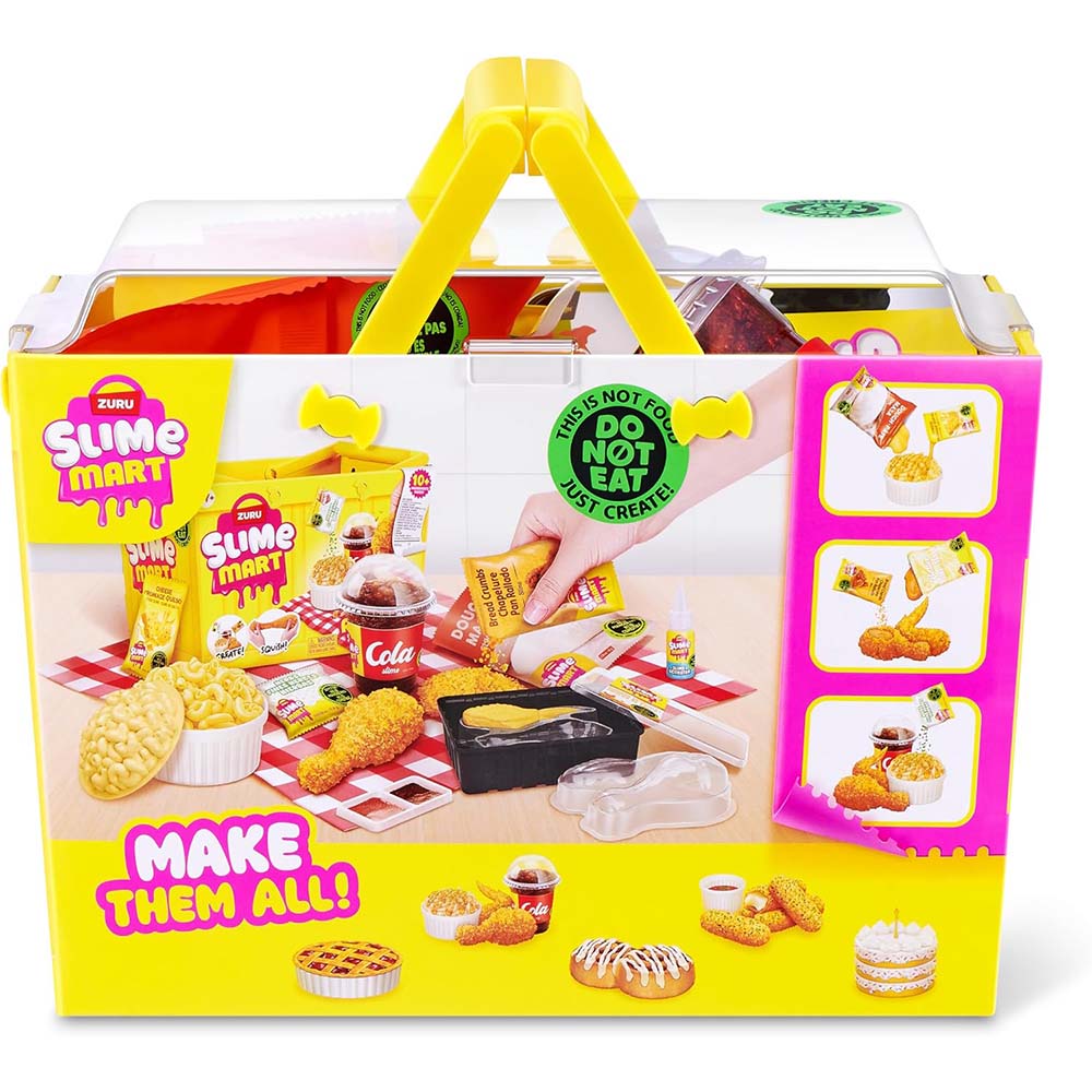 ZURU Slime Mart Small Dessert Shopping Basket – Kit de Slime para Crear Postres en Miniatura