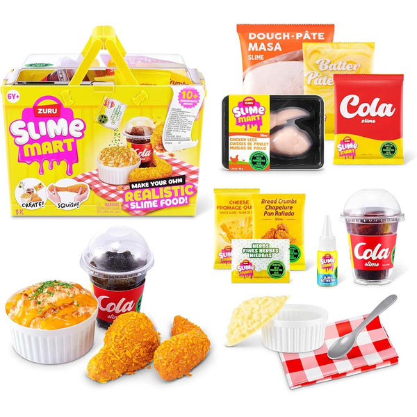 ZURU Slime Mart Small Dessert Shopping Basket – Kit de Slime para Crear Postres en Miniatura