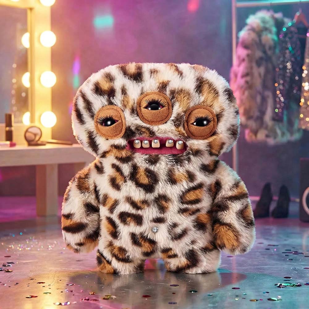 ZURU Fuggler Baddies Fuggs - Annoyed Alien Leopard de 22 cm