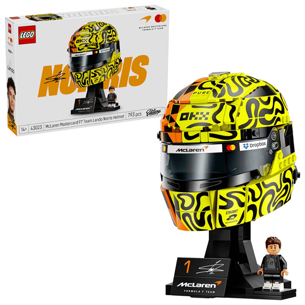 LEGO® Editions Scuderia McLaren: Casco de Lando Norris 43023