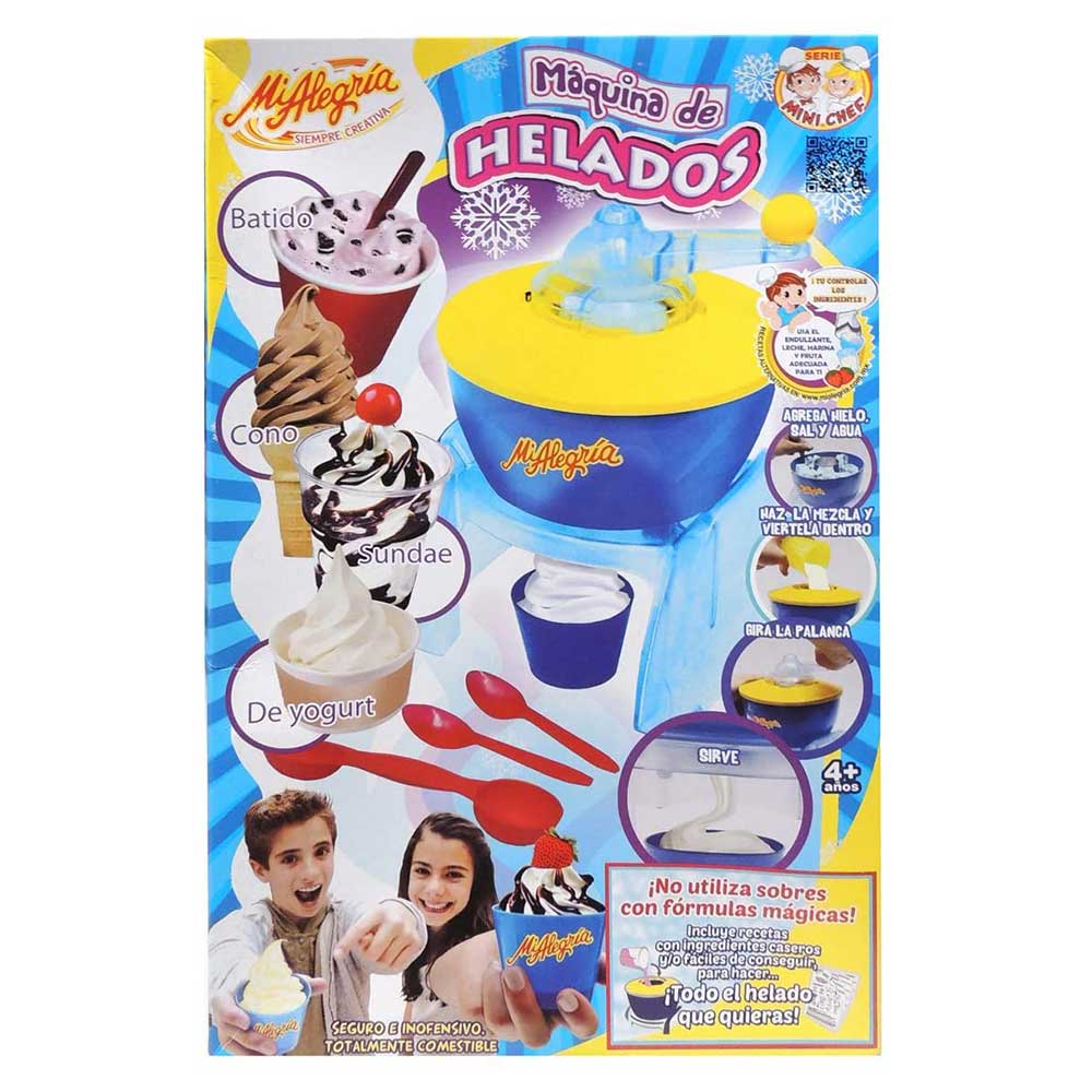 Mi Alegría Fábrica de Mini Helados 1524: Kit de manualidades - Edad 4+