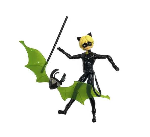 Miraculous Ladybug Mini Doll 5" - Cat Noir 86424: Muñeca de 5 pulgadas