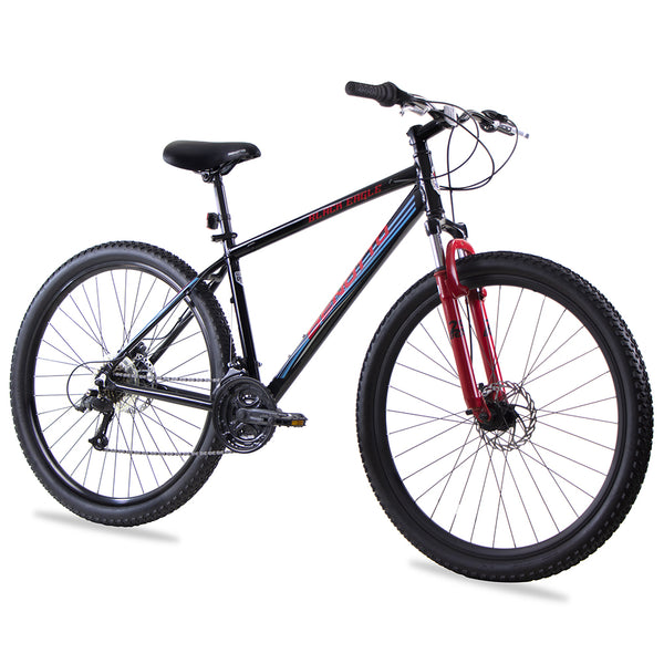 Bicicleta BENOTTO Montaña BLACK EAGLE R29 21V. Hombre FS Frenos Doble Disco Mecanico Aluminio Negro/Rojo Talla:UN MSHBGL2921UNNR