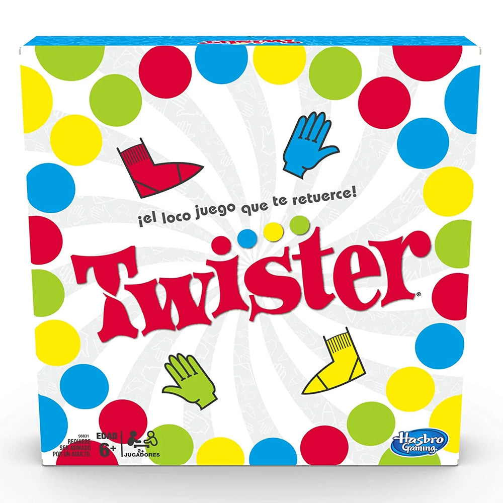 Hasbro Twister Clásico 98831: Juego de mesa - Edad 6+