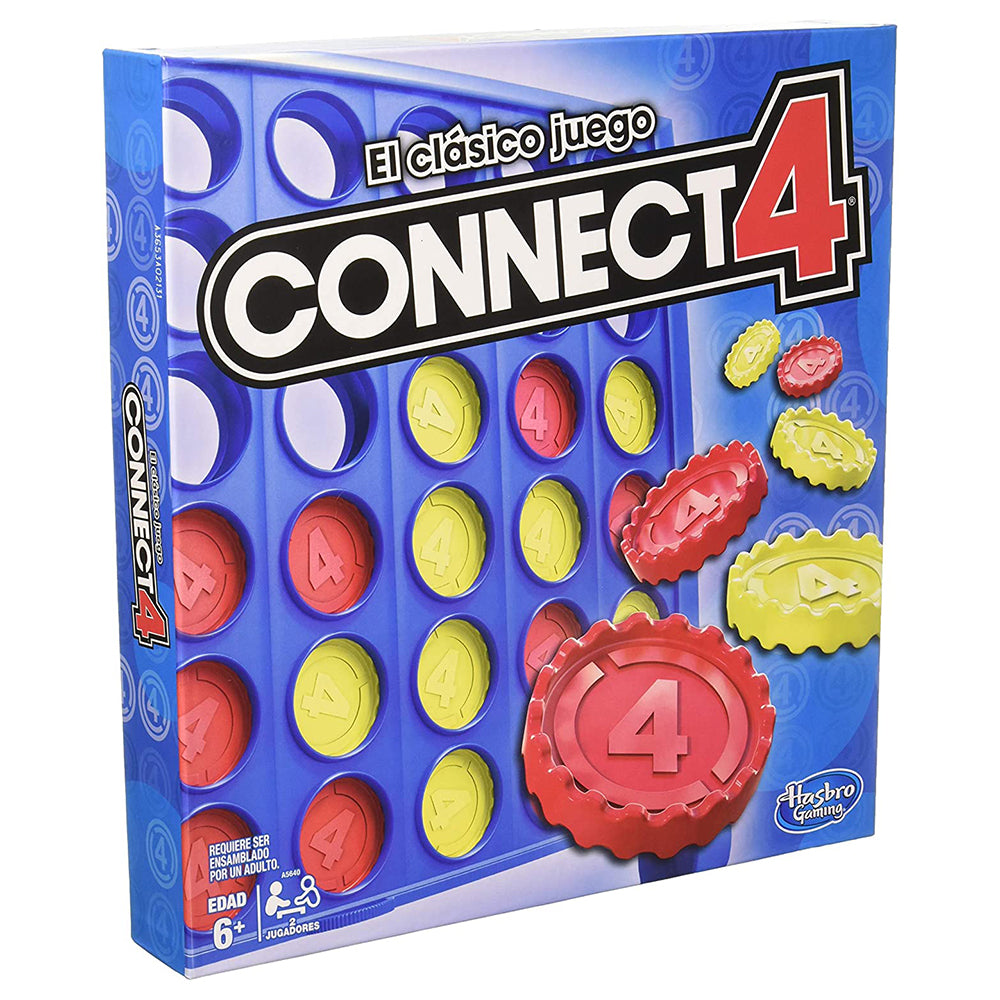 Connect 4 Clásico A5640: Juego de mesa - Edad 6+