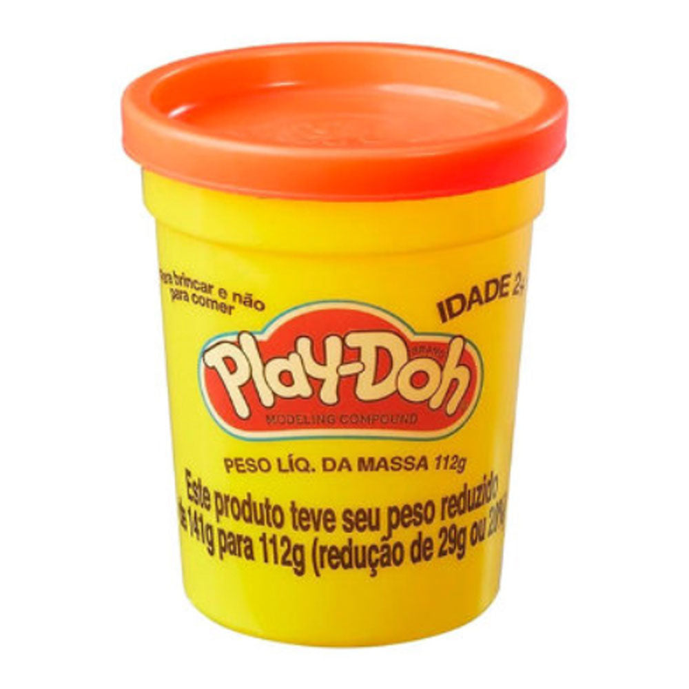 Play-Doh One Pack - Naranja Fluorescente B6756: Set de masa moldeable - Edad 2+