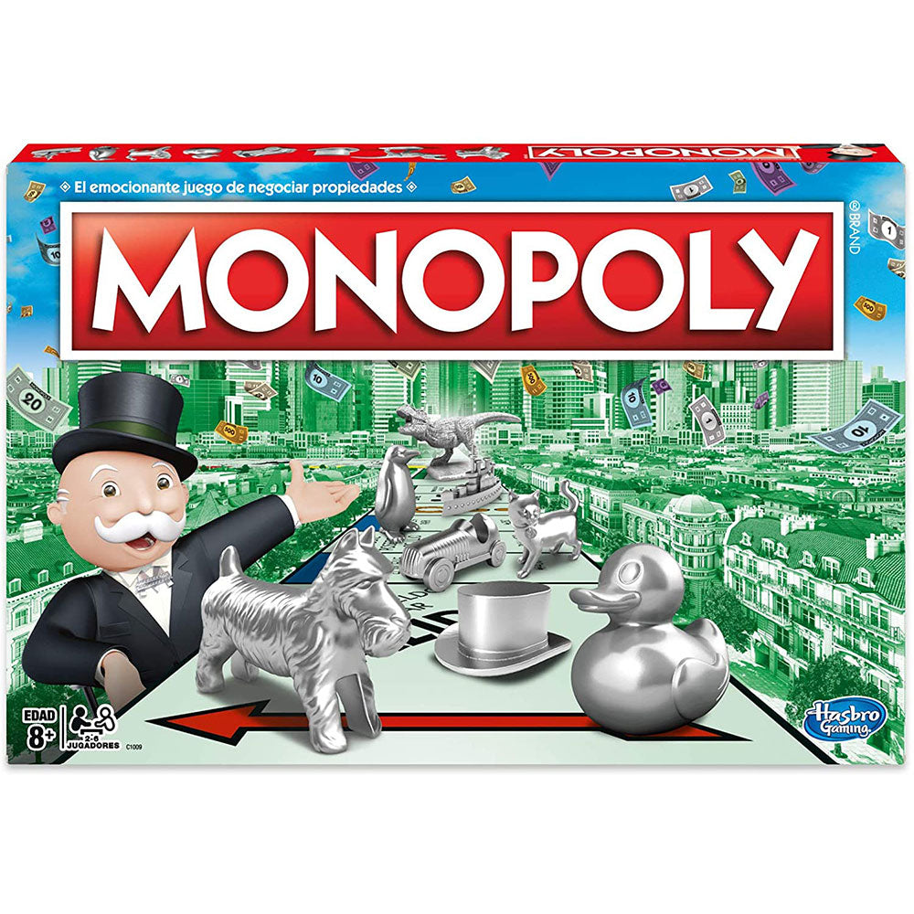 Juego de Mesa Monopoly Clásico Nuevo Hasbro C1009