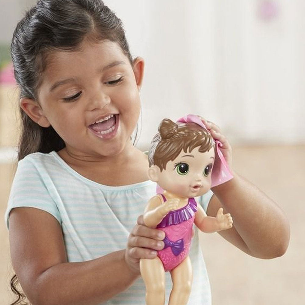 Baby Alive - Chapoteos y Abrazos Rosa E8716: Muñeca - Edad 3+
