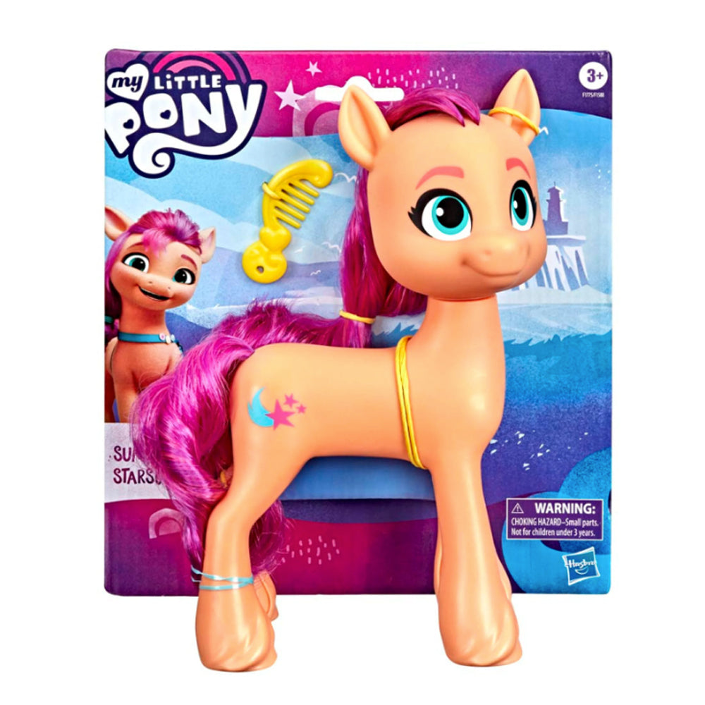 My Little Pony Movie Mega Friends - Sunny Starscout F1588: Figura de acción - Edad 3+